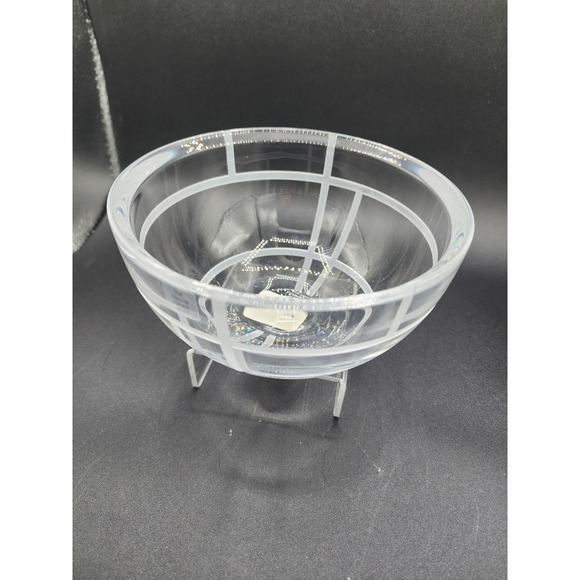 Kate Spade Lenox Lead  Crystal Bowl  Madison Square 6" Dia - Picture 1 of 6